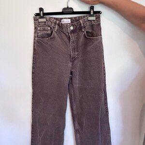 Brown Zara Jeans Size 4